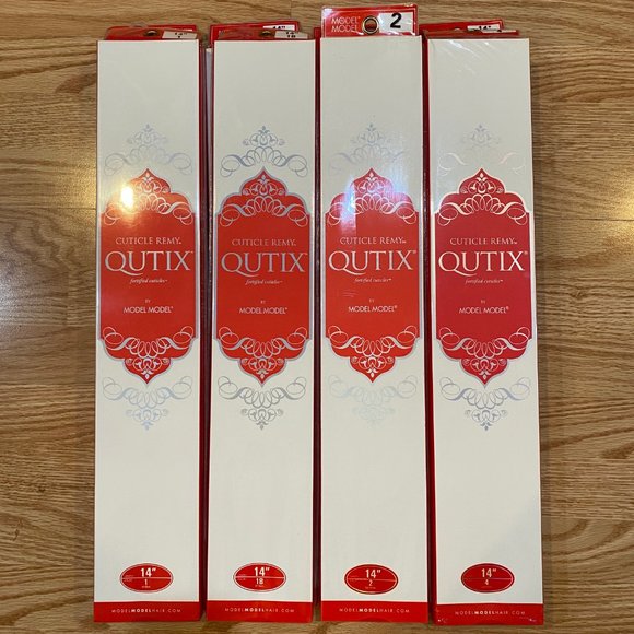 #57 REMY 14" QUTIX 100% HUMAN HAIR EXTENSION - Picture 2 of 3